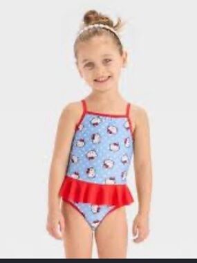 Hello Kitty Baby Girls One-Piece Swimsuit